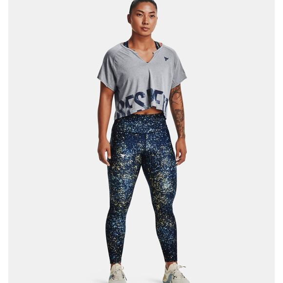 Under Armour Women's Project Rock Respect Short Sleeve Size Large NWT - Picture 6 of 6